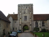 The entrance into St Cross Hospital.