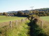 The path leading down into Pitton.