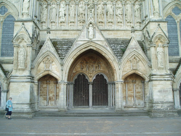 Salisbury cathedral.