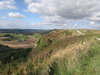 Following the path back around to Sutton Bank.