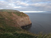 The cliffs by Cowbar Lane. 