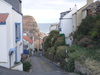 The trail heading up out of Staithes.