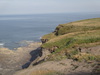 The cliffs approaching Robin Hood's Bay.