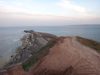 Looking over Filey Brigg.