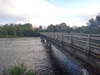 The Soldiers Bridge crossing the Lochy.