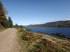 Following the track northeast from Fort Augustus.