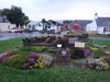 A floral castle in Drumnadrochit.