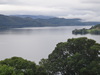 The view south down Loch Ness.