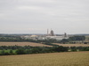 The view down over the plains from the end of the Ketton Drift.