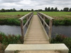 A footbridge over the Back Dike.