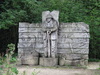 A sculpture in the Bluebell Walk Plantation.