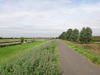 The cycle path heading east from Fitzwilliam Bridge.