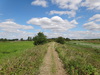 Heading east along the floodbank of the Little Ouse.