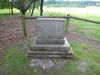 A memorial stone at Langmere.