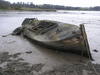 An old hulk in the Deben.