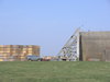 Pallets stored at Bentwaters airfield.