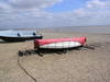 The beach in Dunwich.