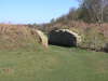 Abutments of an old railway bridge on Walberswick Common.