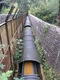 A conveyor belt on the railway bridge.