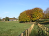 The path leading out of Hurstbourne Tarrant.