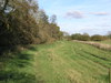 Heading north from the farm at Moorcourt.