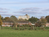 Looking over towards Romsey Abbey.