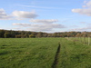 The footpath between Saddler's Mill and Squabb Wood.