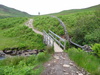 The bridge over the Kilandan Burn.