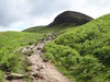 The descent down from Conic Hill.