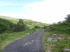 The track heading northeastwards up Glen Falloch.