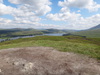 The view from the summit of Mam Carraigh.