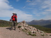 Myself at the top of the Devil's Staircase. 