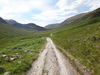 Heading west along the Lairig towards Tigh-n-a-Sleubhaich.