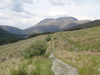 Heading north towards Fort William, with Ben Nevis ahead.