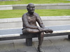 The statue at the end of the West Highland Way, Fort William.