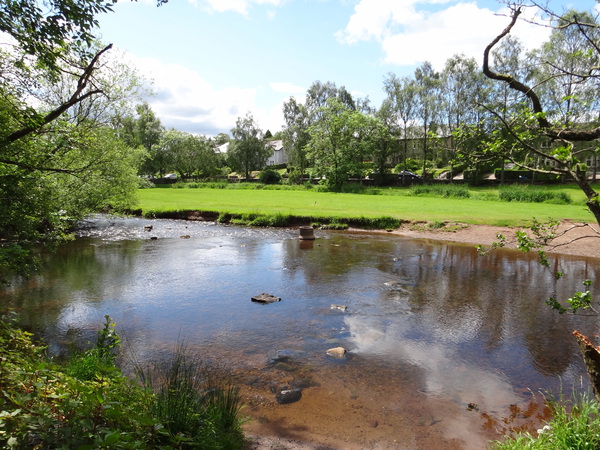 Allander Water in Milngavie.