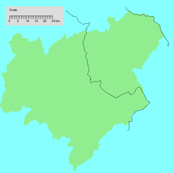 Map of my walks