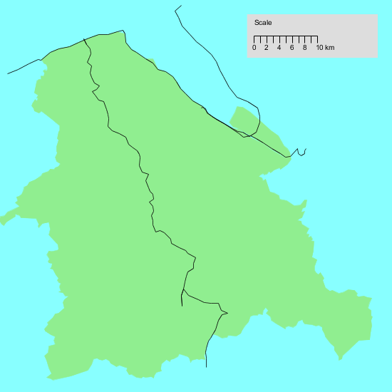 Map of my walks
