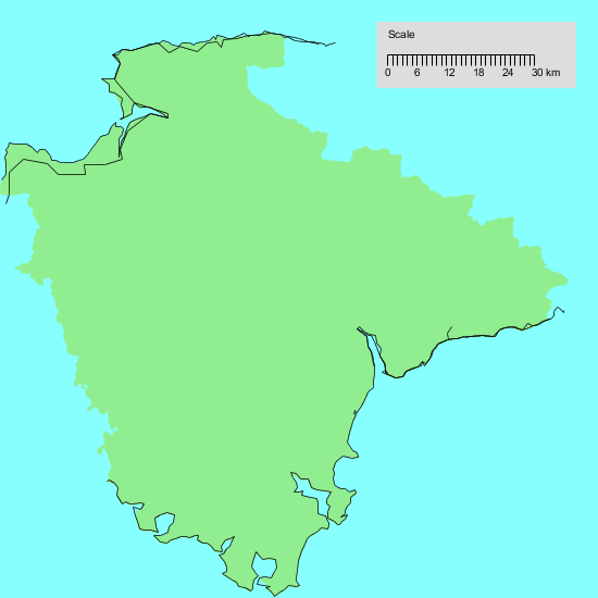 Map of my walks