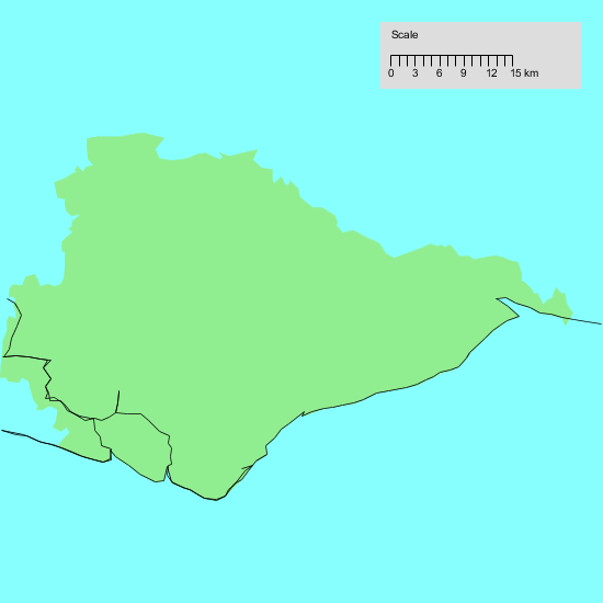 Map of my walks