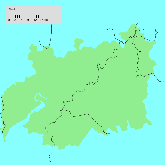 Map of my walks