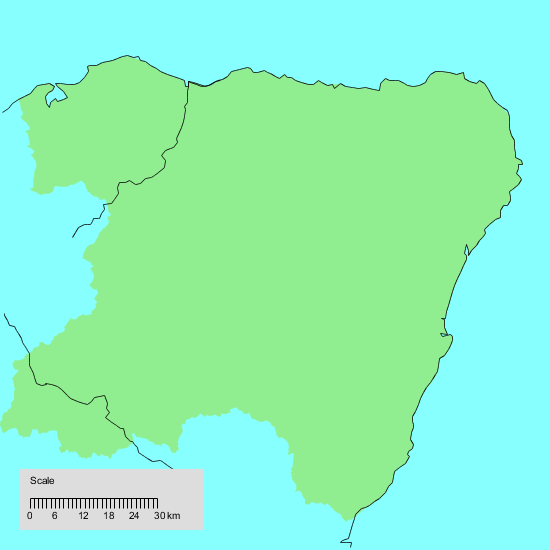 Map of my walks