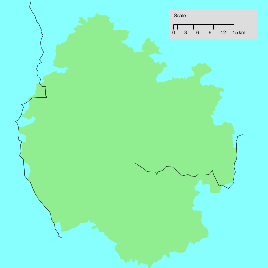 Map of my walks