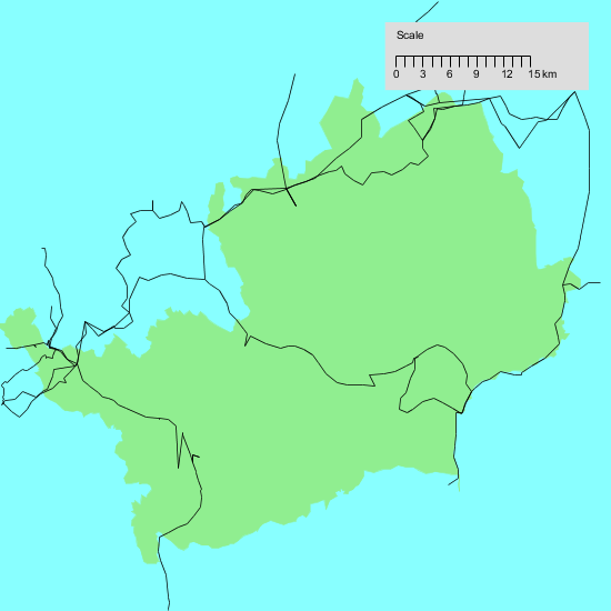 Map of my walks