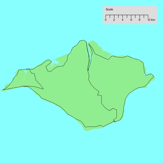 Map of my walks