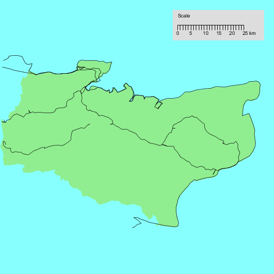 Map of my walks