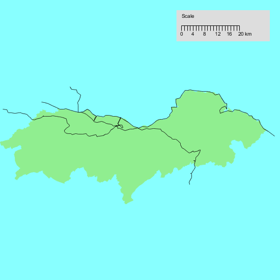Map of my walks