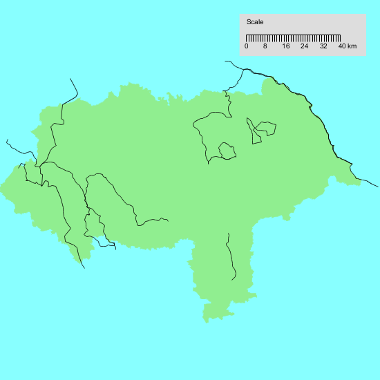 Map of my walks
