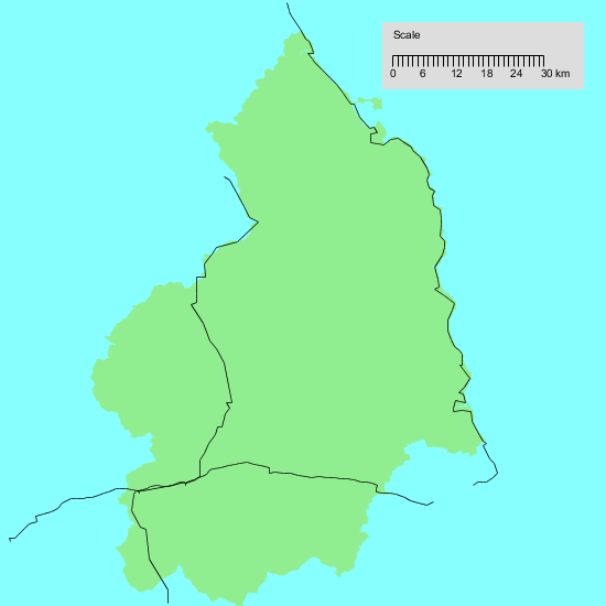 Map of my walks