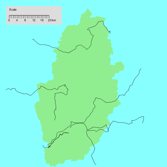 Map of my walks
